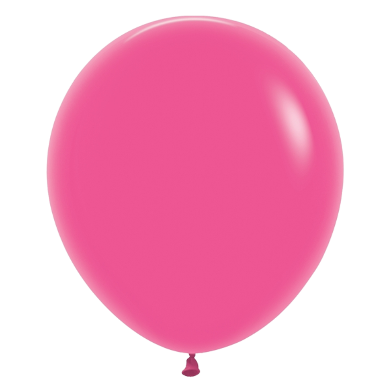 18" Sempertex Deluxe Fuchsia Latex Balloons | 25 Count