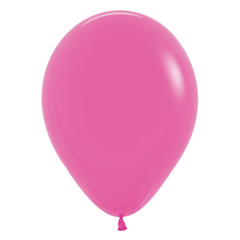5" Sempertex Deluxe Fuchsia Latex Balloons | 100 Count