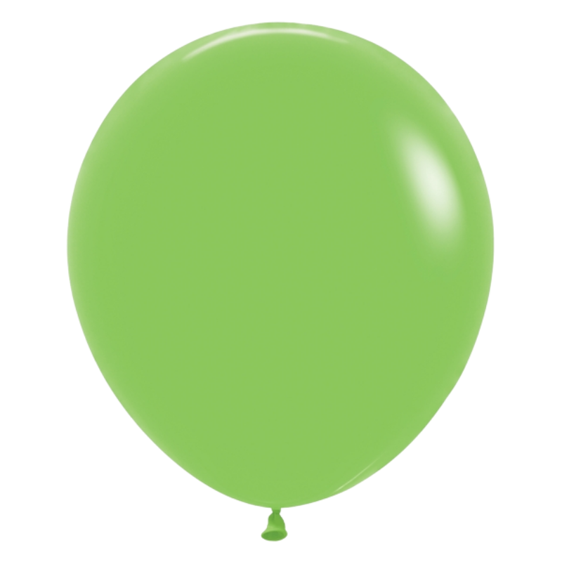 18" Sempertex Deluxe Key Lime Latex Balloons | 25 Count