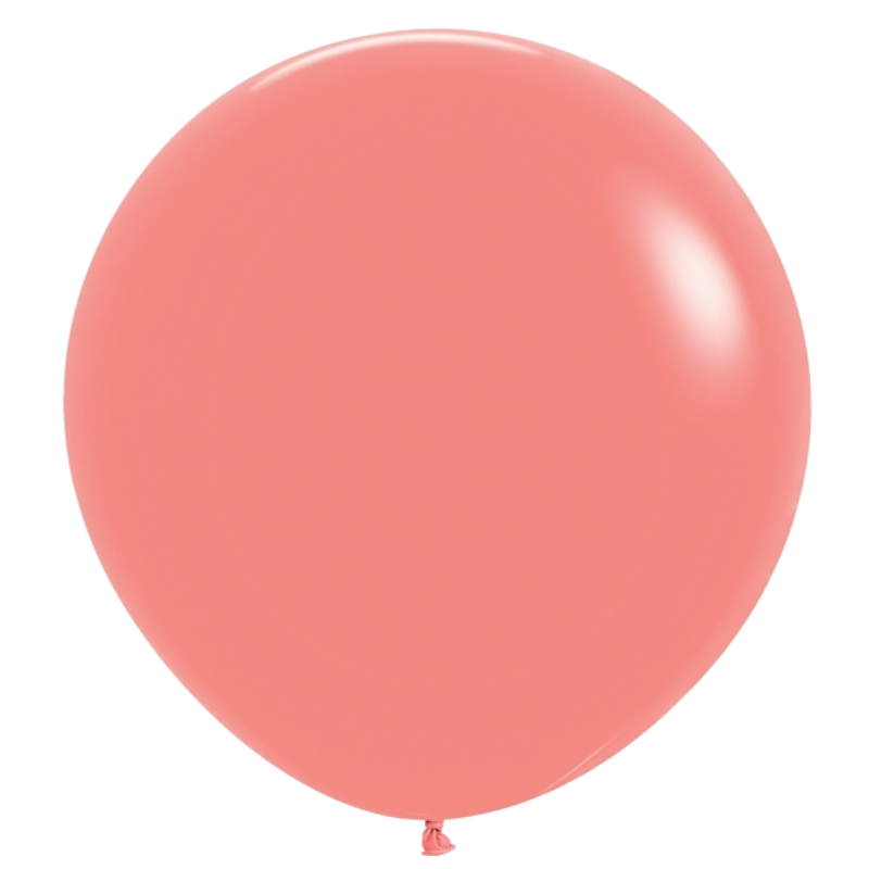 24" Sempertex Deluxe Tropical Coral Latex Balloons | 10 Count