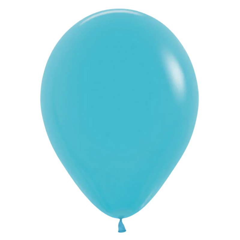 11" Sempertex Deluxe Turquoise Blue Latex Balloons | 100 Count