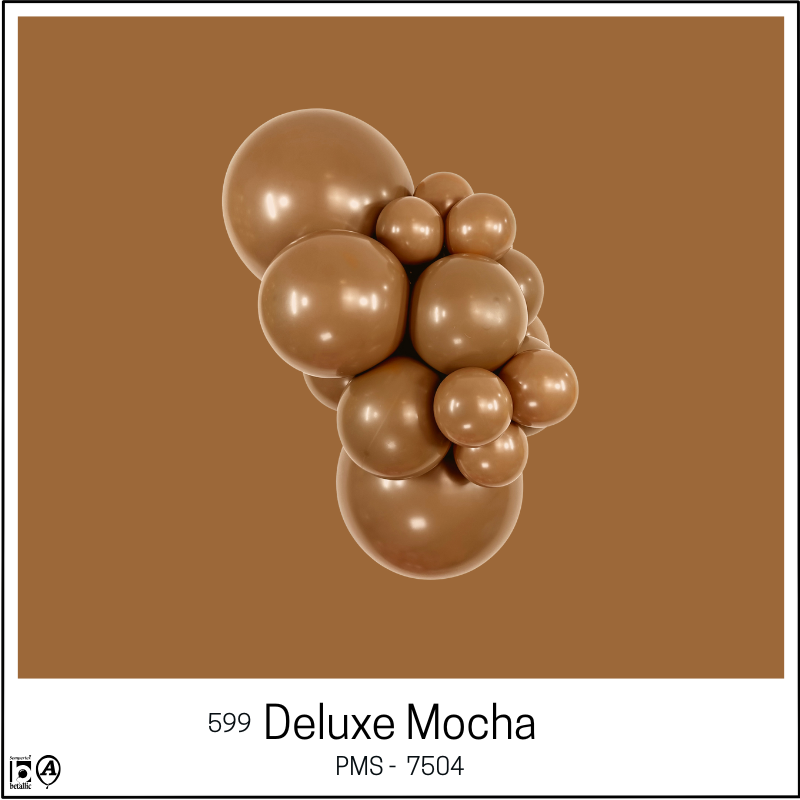 360s Sempertex Deluxe Mocha Twisting - Entertainer Latex Balloons | 50 Count