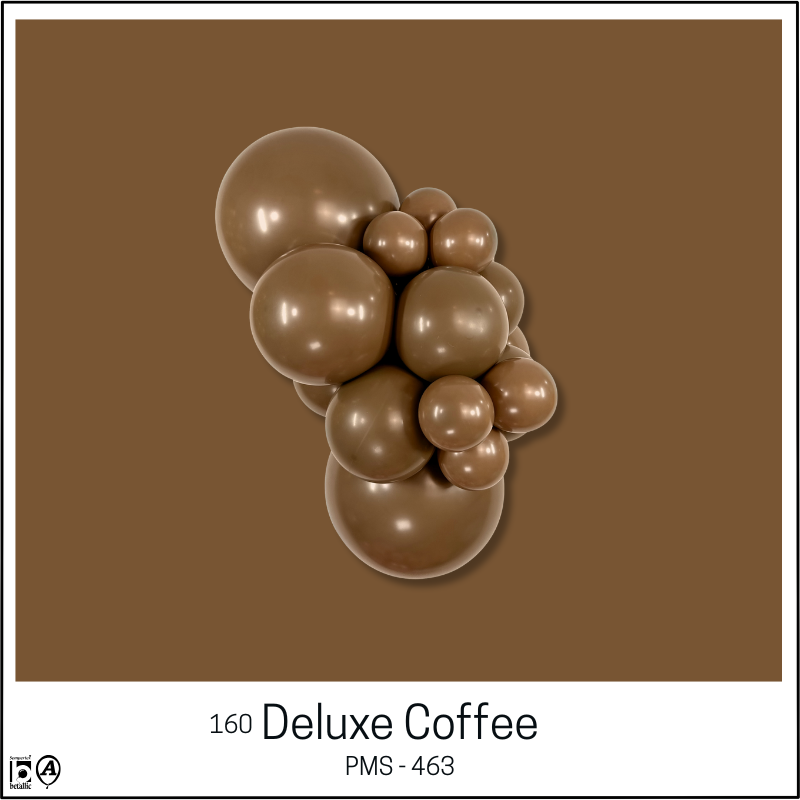 5" Sempertex Deluxe Coffee Latex Balloons | 100 Count