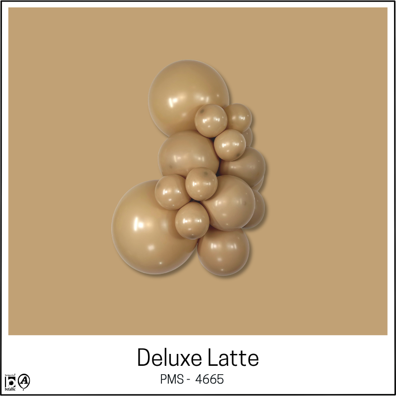 36" Sempertex Deluxe Latte Latex Balloons - 3 Foot Giant | 2 Count