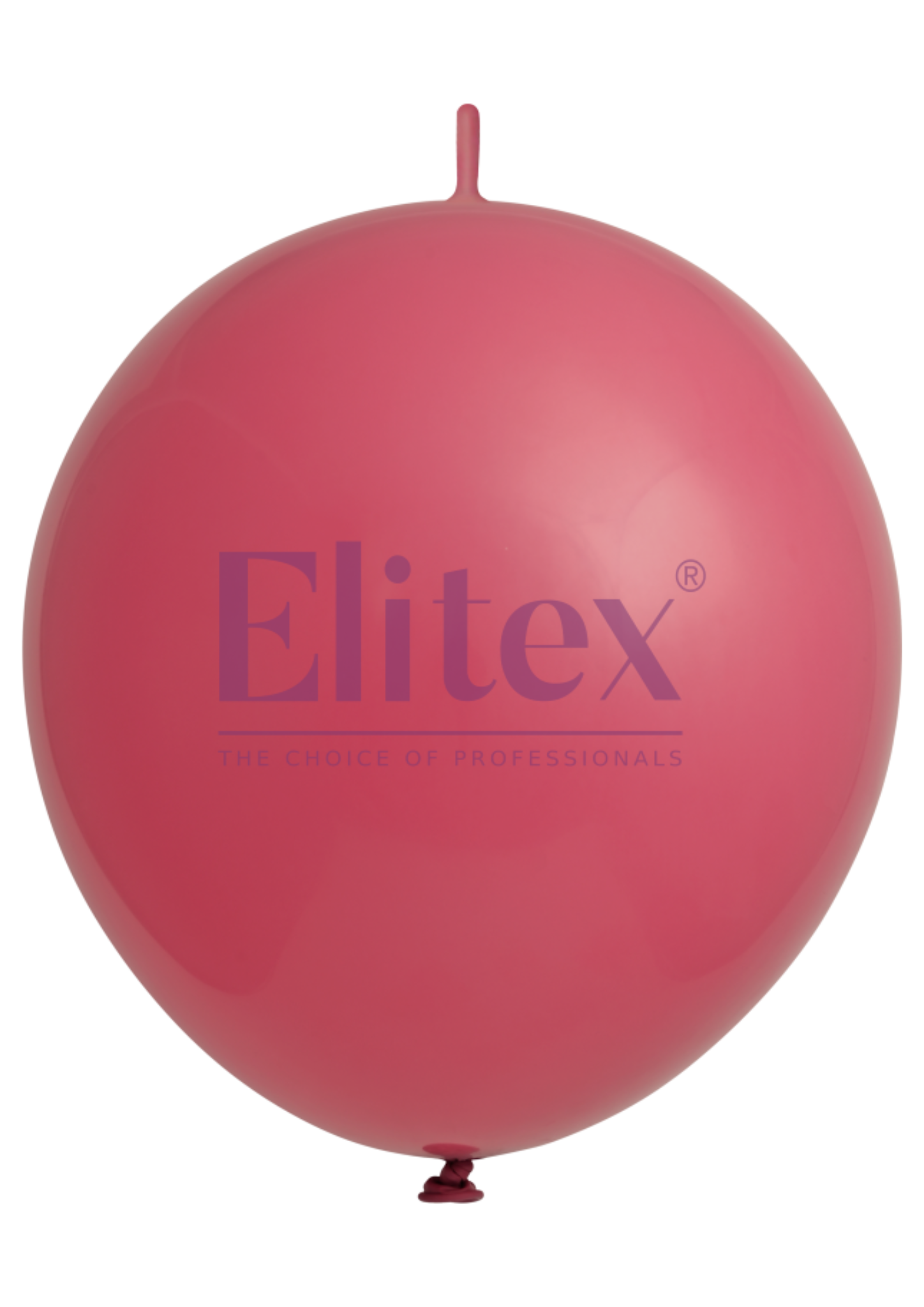 12" Elitex Pastel Cerise Pastel Link Latex Balloons | 100 Count