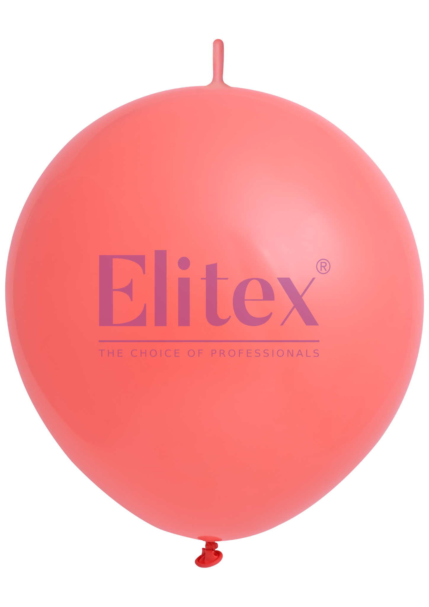 12" Elitex Coral Pastel Link Latex Balloons | 100 Count