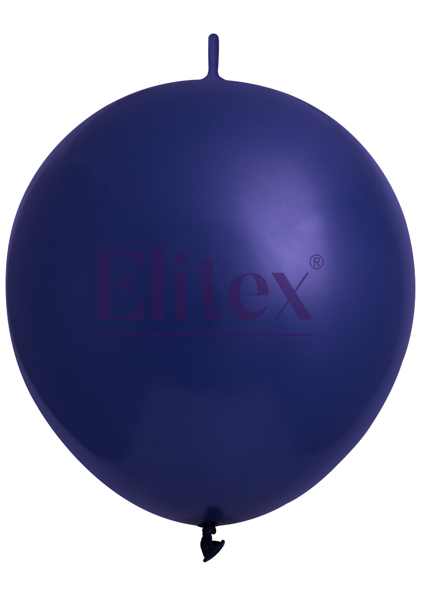 6" Elitex Navy Blue Standard Link Latex Balloons | 100 Count