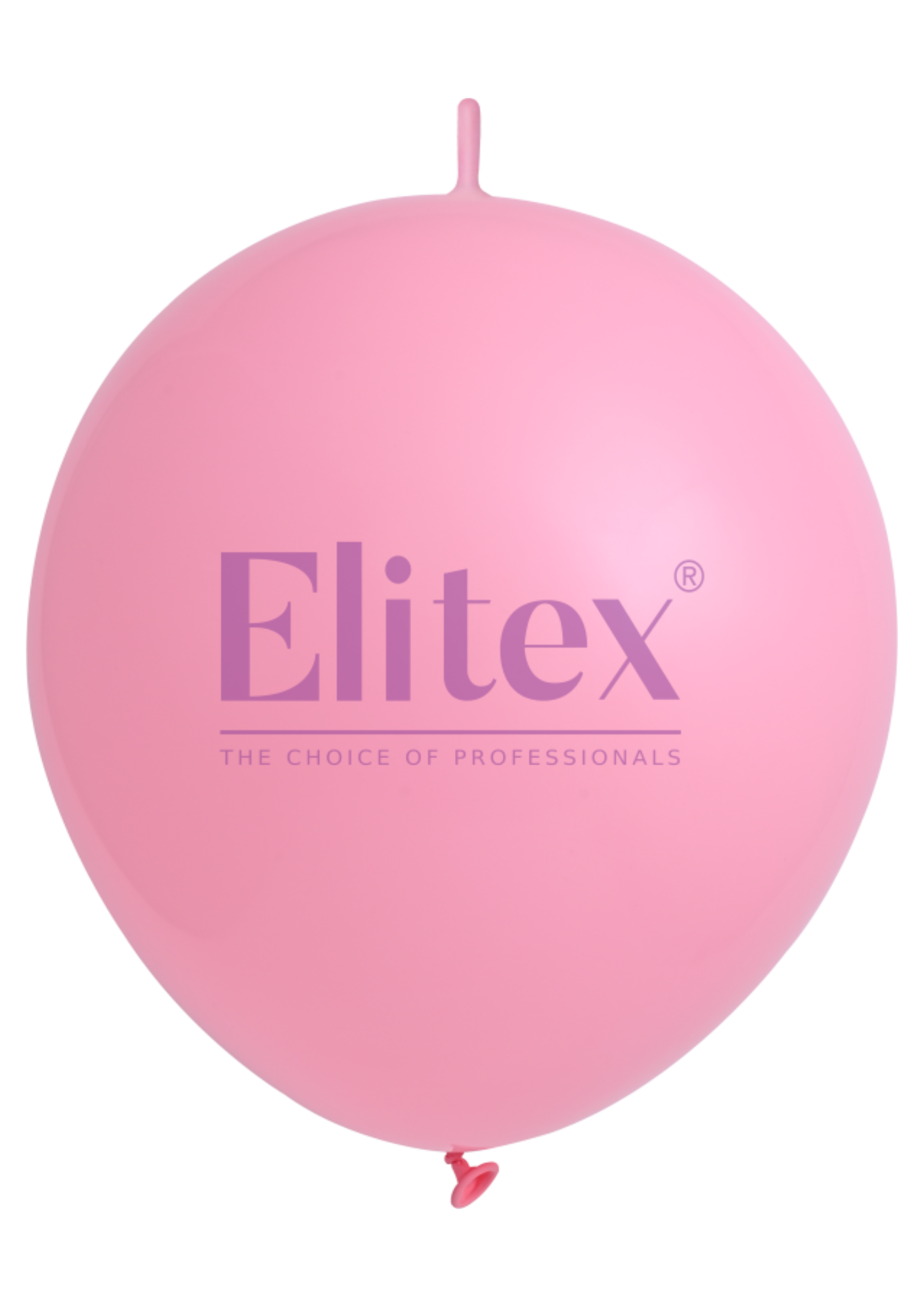 12" Elitex Pink Standard Link Latex Balloons | 100 Count