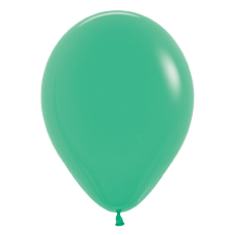 11" Sempertex Fashion Green Latex Balloons | 100 Count