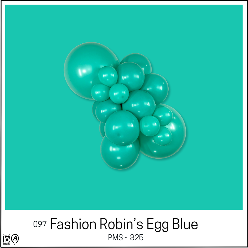 5" Sempertex Fashion Robin's Egg Blue Latex Balloons | 100 Count