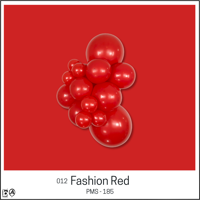 11" Sempertex Fashion Red Latex Balloons | 100 Count