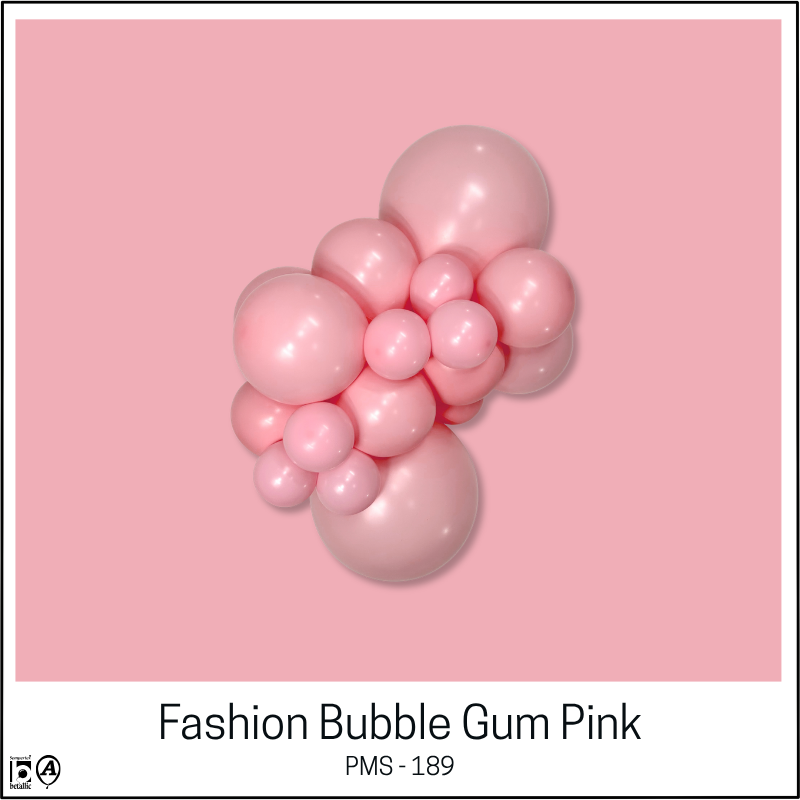 160s Sempertex Fashion Bubble Gum Pink Twisting - Entertainer Latex Balloons | 100 Count
