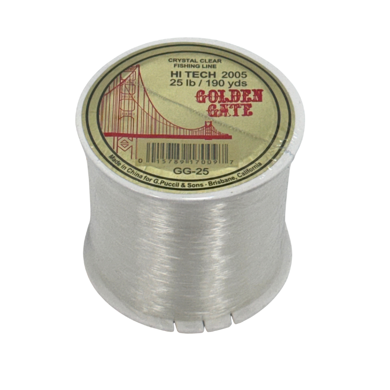 25 LB Clear Monofilament Fishing Line - 25 Pound x 190 Yards | 1 Spool