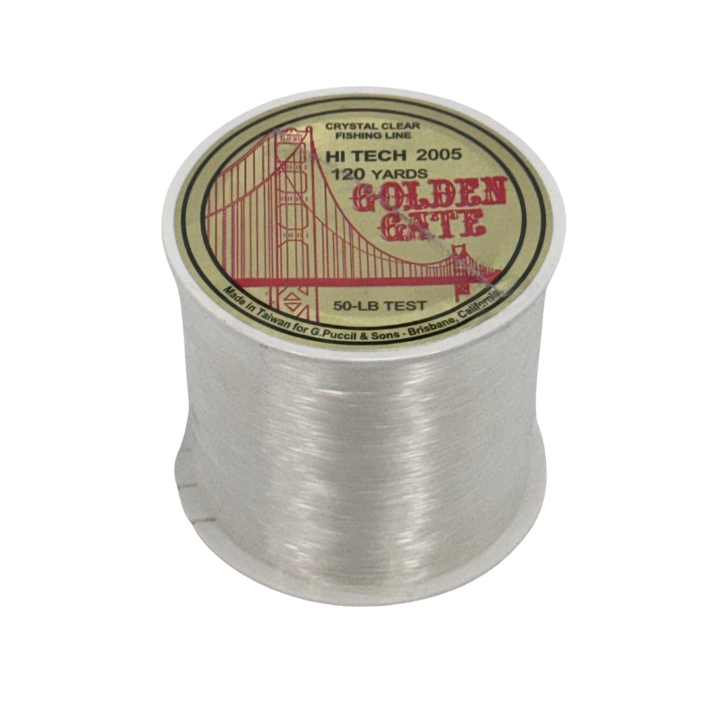 50 LB Clear Monofilament Fishing Line  - 50 Pound x 120 Yards | 1 Spool