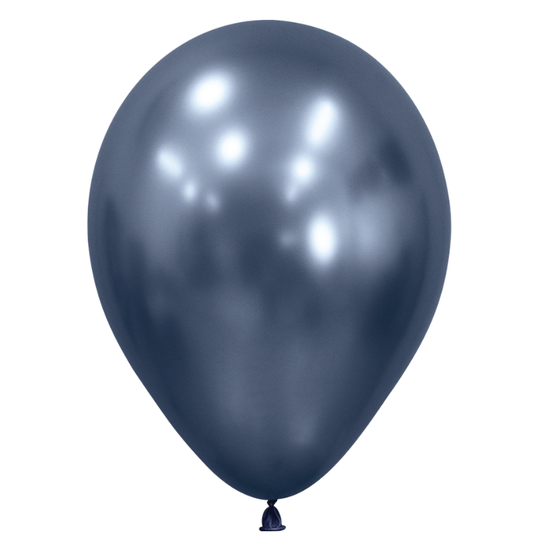 5" Sempertex Reflex Galaxy Blue Latex Balloons | 100 Count