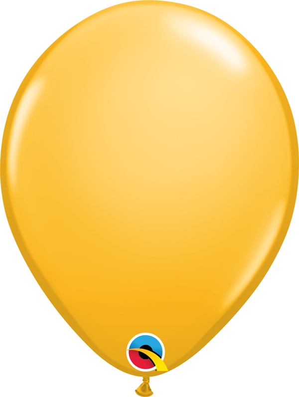 16" Qualatex Fashion Goldenrod Latex Balloons | 50 Count