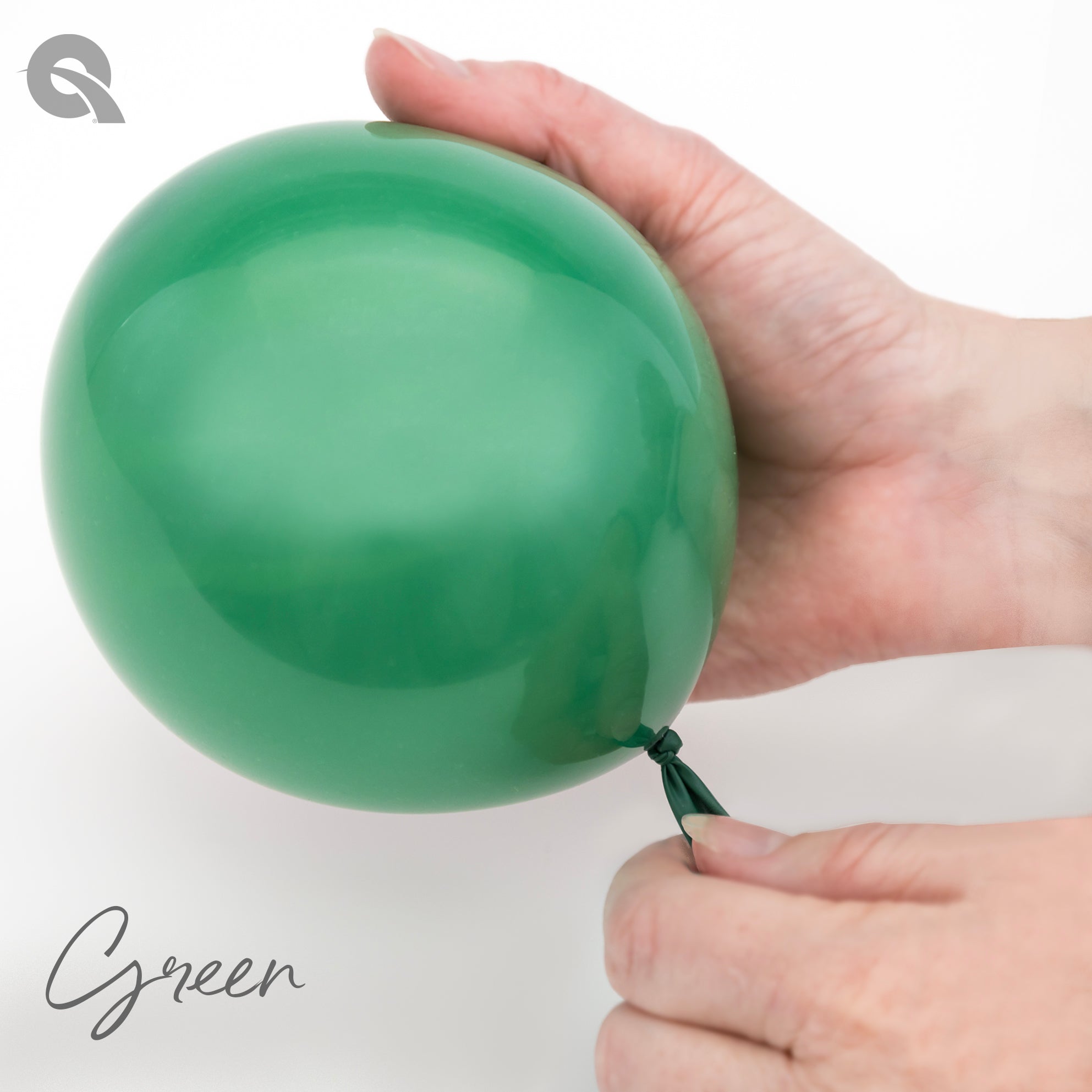 11" Qualatex Green Latex Balloons | 100 Count