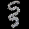 5' Mum Petals Foil Garland
