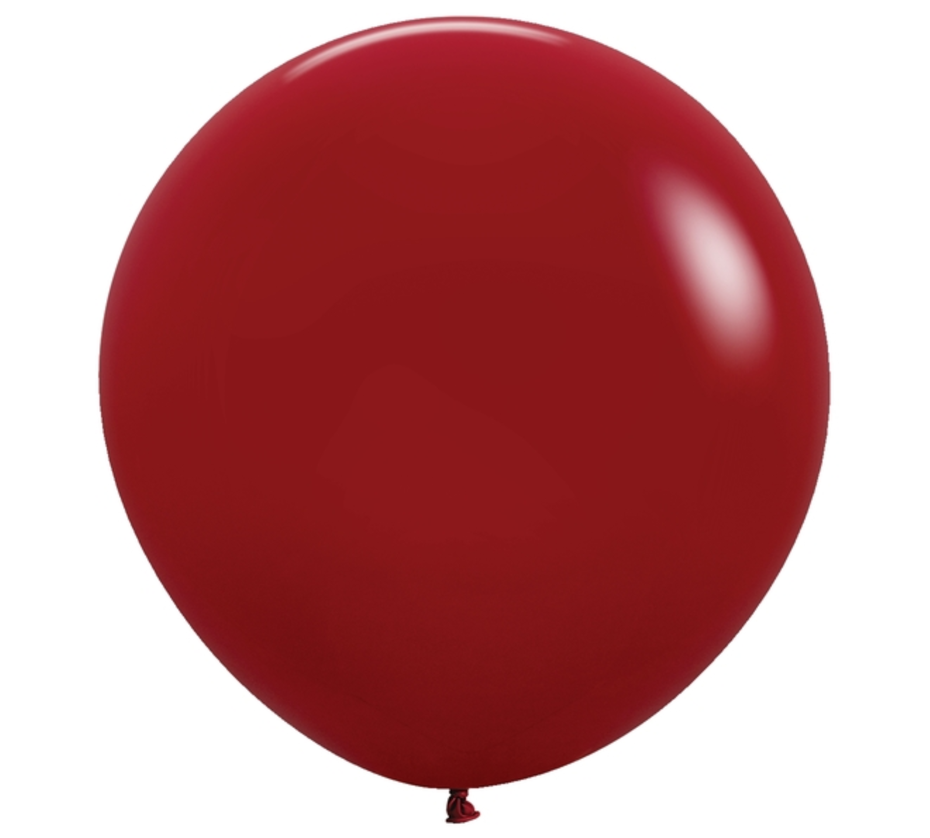 24" Sempertex Deluxe Imperial Red Latex Balloons | 10 Count