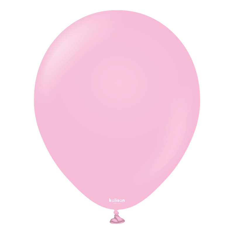 5" Kalisan Standard Candy Pink Latex Balloons | 100 Count