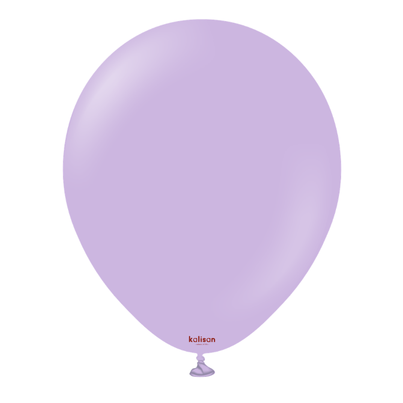 5" Kalisan Standard Lilac Latex Balloons | 100 Count