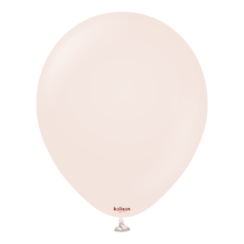 5" Kalisan Standard Pink Blush Latex Balloons | 100 Count