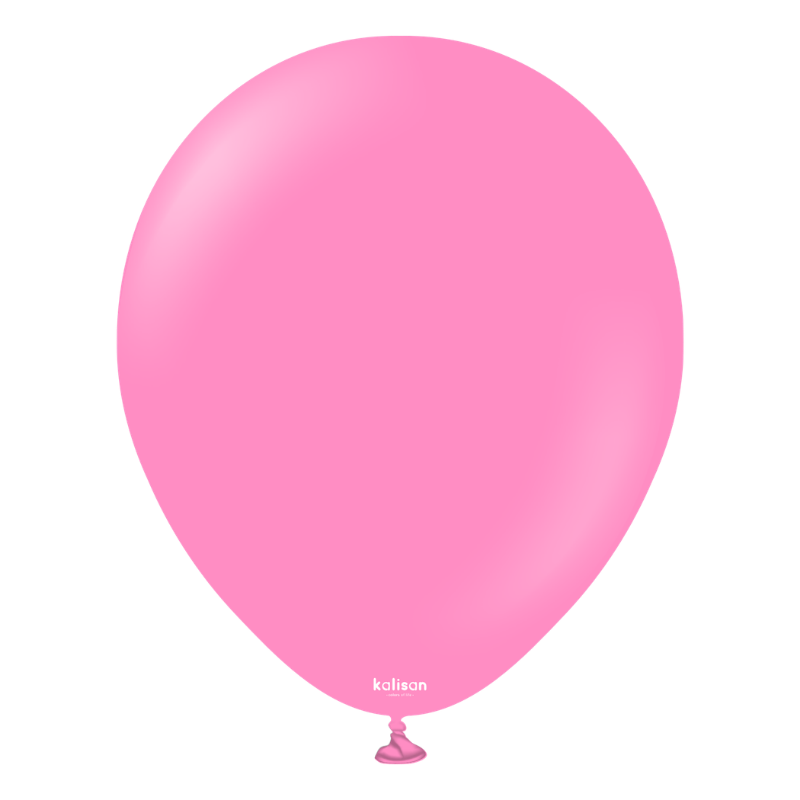 5" Kalisan Standard Queen Pink Latex Balloons | 100 Count
