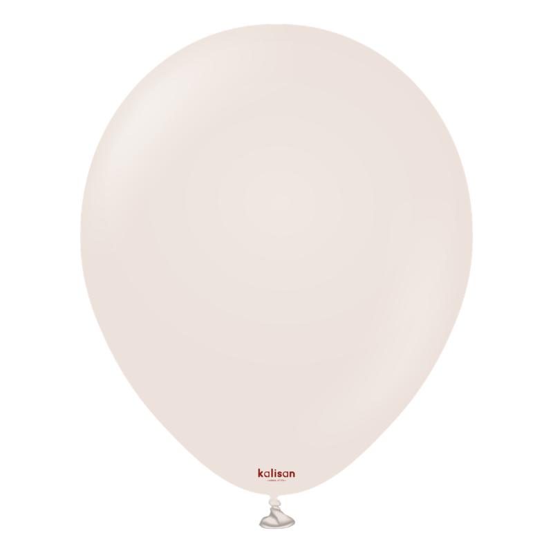 36" Kalisan Retro White Sand Latex Balloons | 2 Count