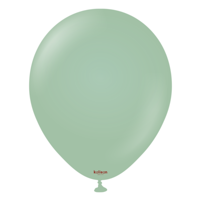 36" Kalisan Retro Winter Green Latex Balloons | 2 Count