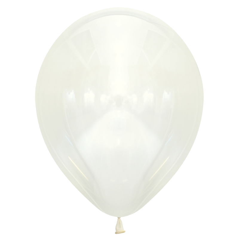5" Kalisan Standard Transparent Latex Balloons | 100 Count