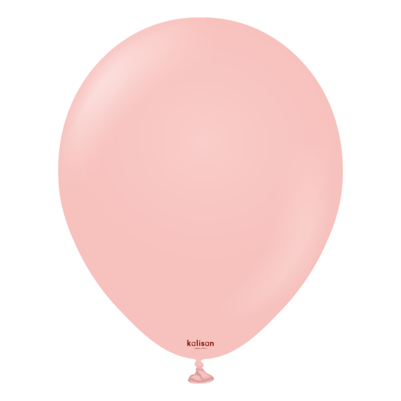 5" Kalisan Standard Baby Pink Latex Balloons | 100 Count
