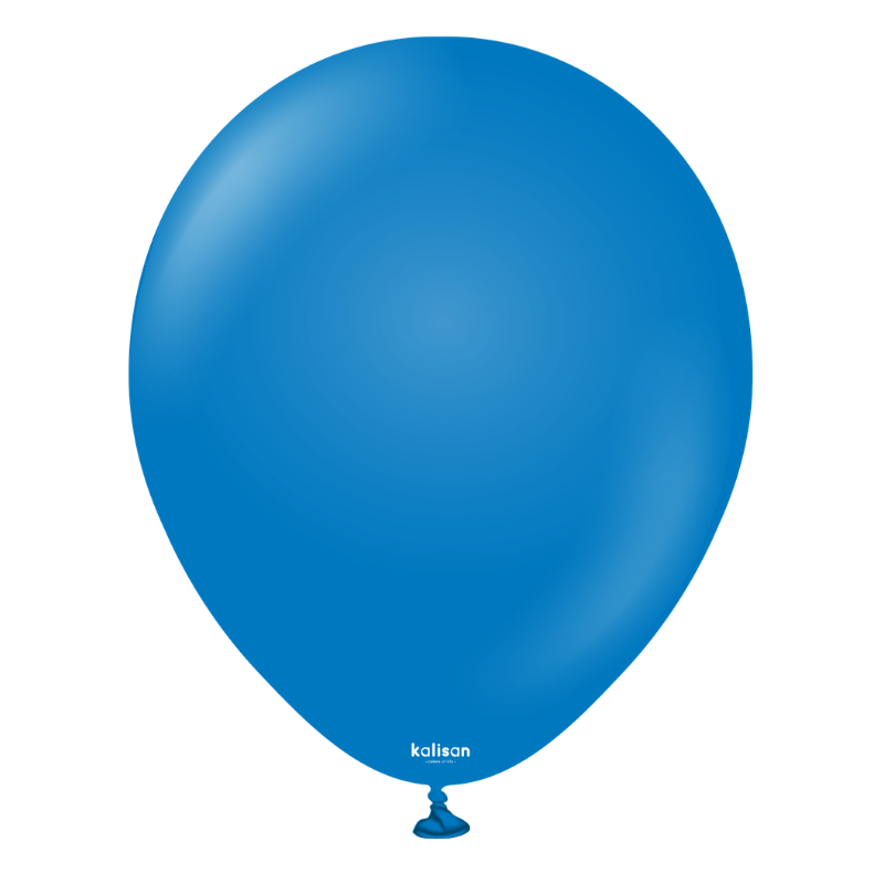 5" Kalisan Standard Blue Latex Balloons | 100 Count
