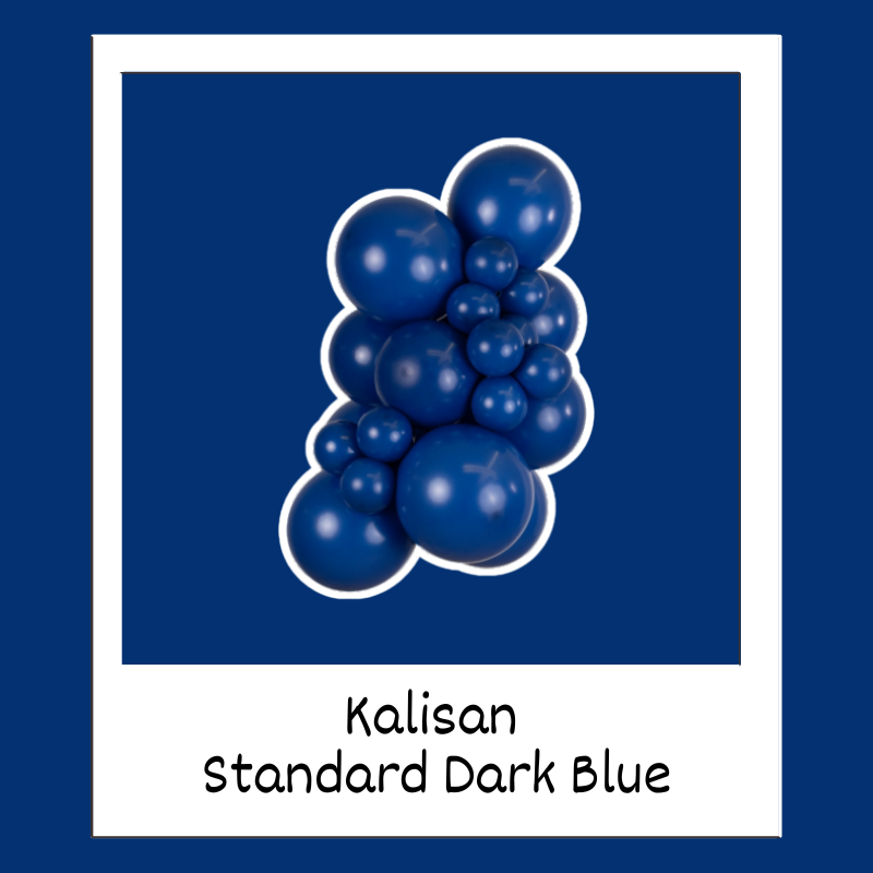 36" Kalisan Standard Dark Blue Latex Balloons | 2 Count