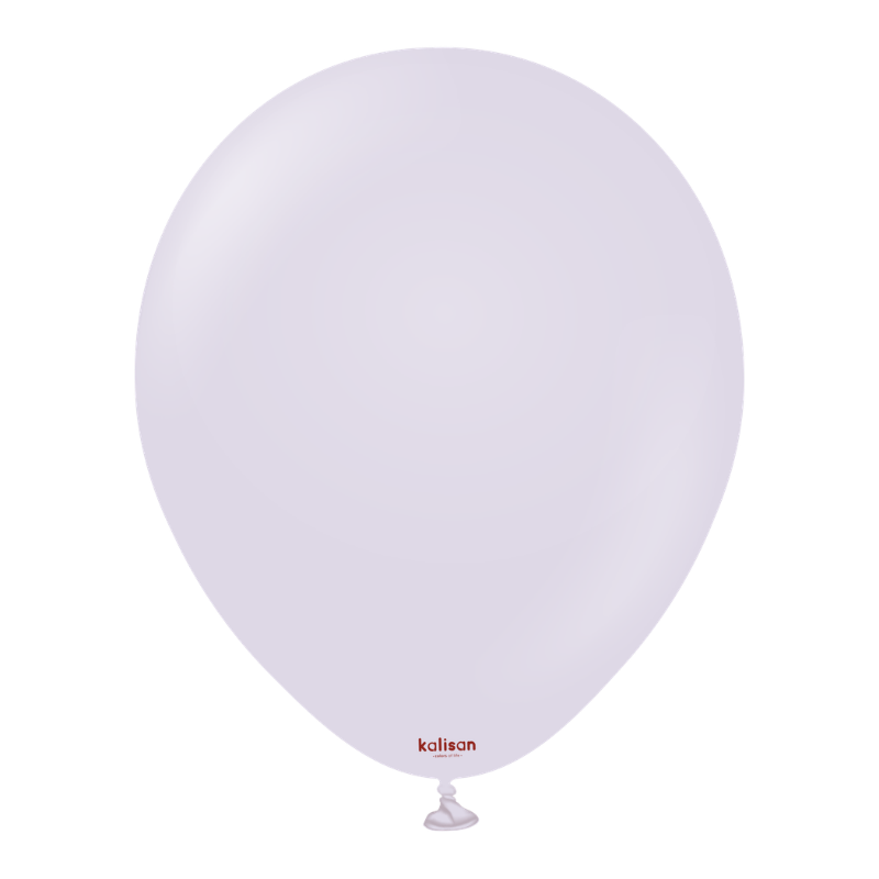 12" Kalisan Macaron Lilac Latex Balloons | 100 Count
