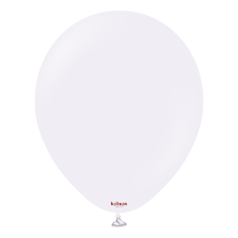 12" Kalisan Macaron Pale Lilac Latex Balloons | 100 Count