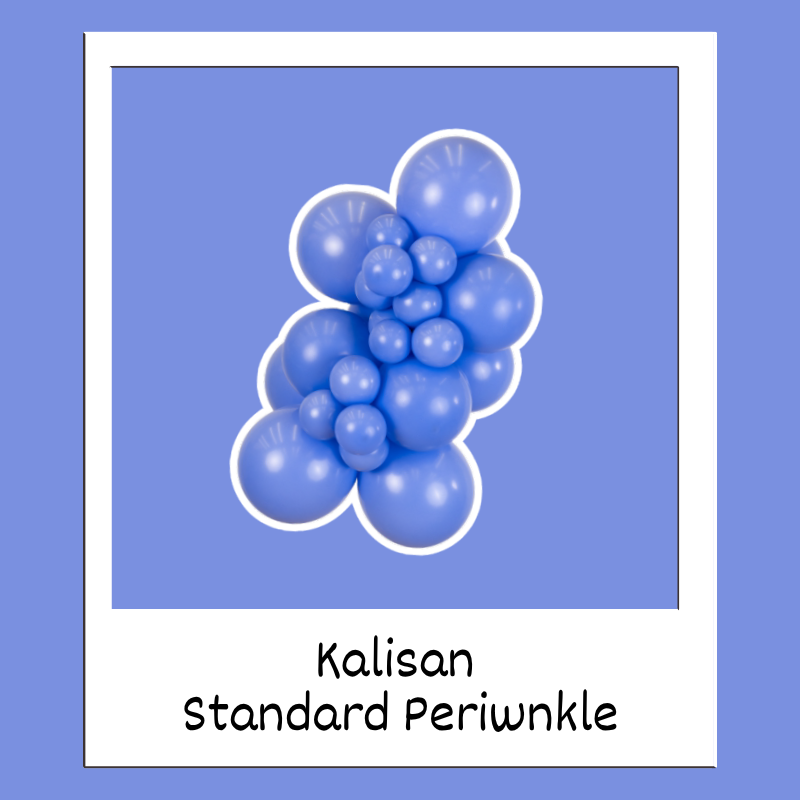 36" Kalisan Standard Periwinkle Latex Balloons | 2 Count