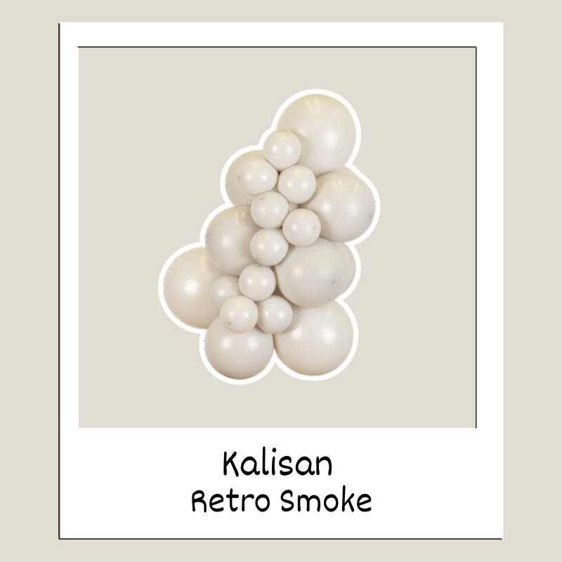 260M Kalisan Retro Smoke Nozzle Up Modeling Latex Balloons | 50 Count