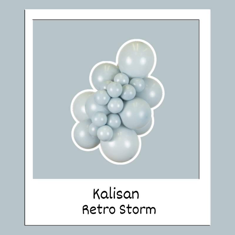 260M Kalisan Retro Storm Nozzle Up Modeling Latex Balloons | 50 Count