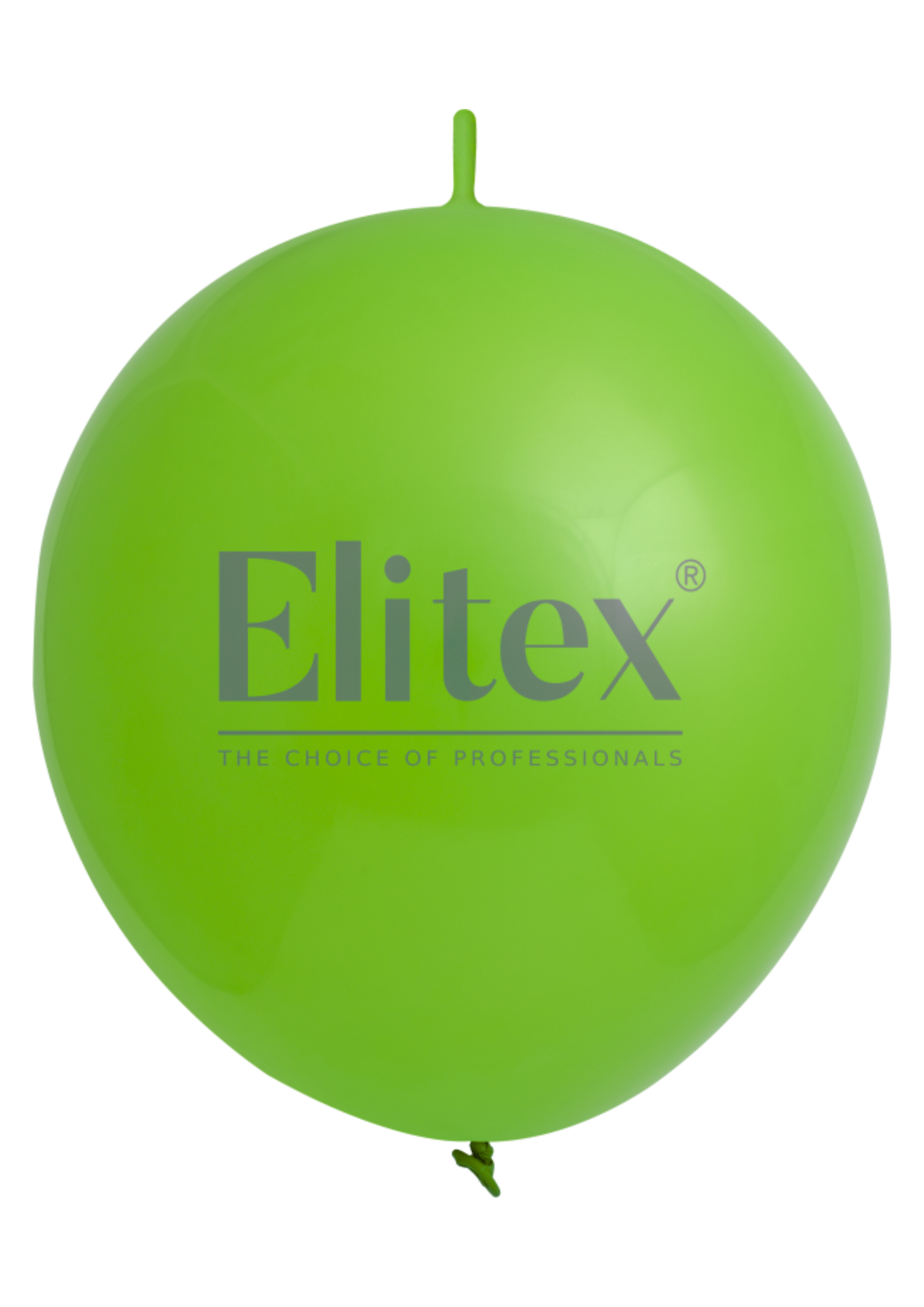 12" Elitex Lime Green Standard Link Latex Balloons | 100 Count
