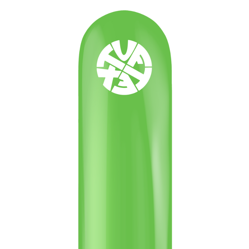 TT-260's Tuftex Lime Green Twisting Latex Balloons | 50 Count