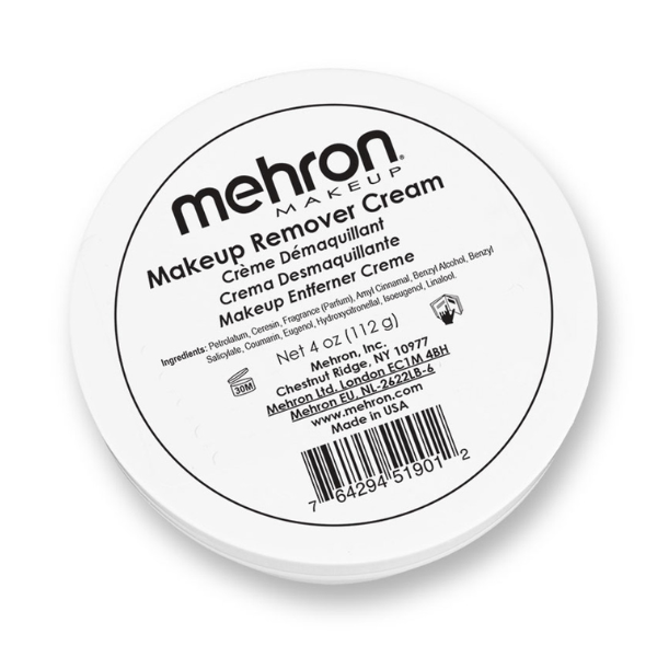 4 oz Mehron Makeup Remover Cream