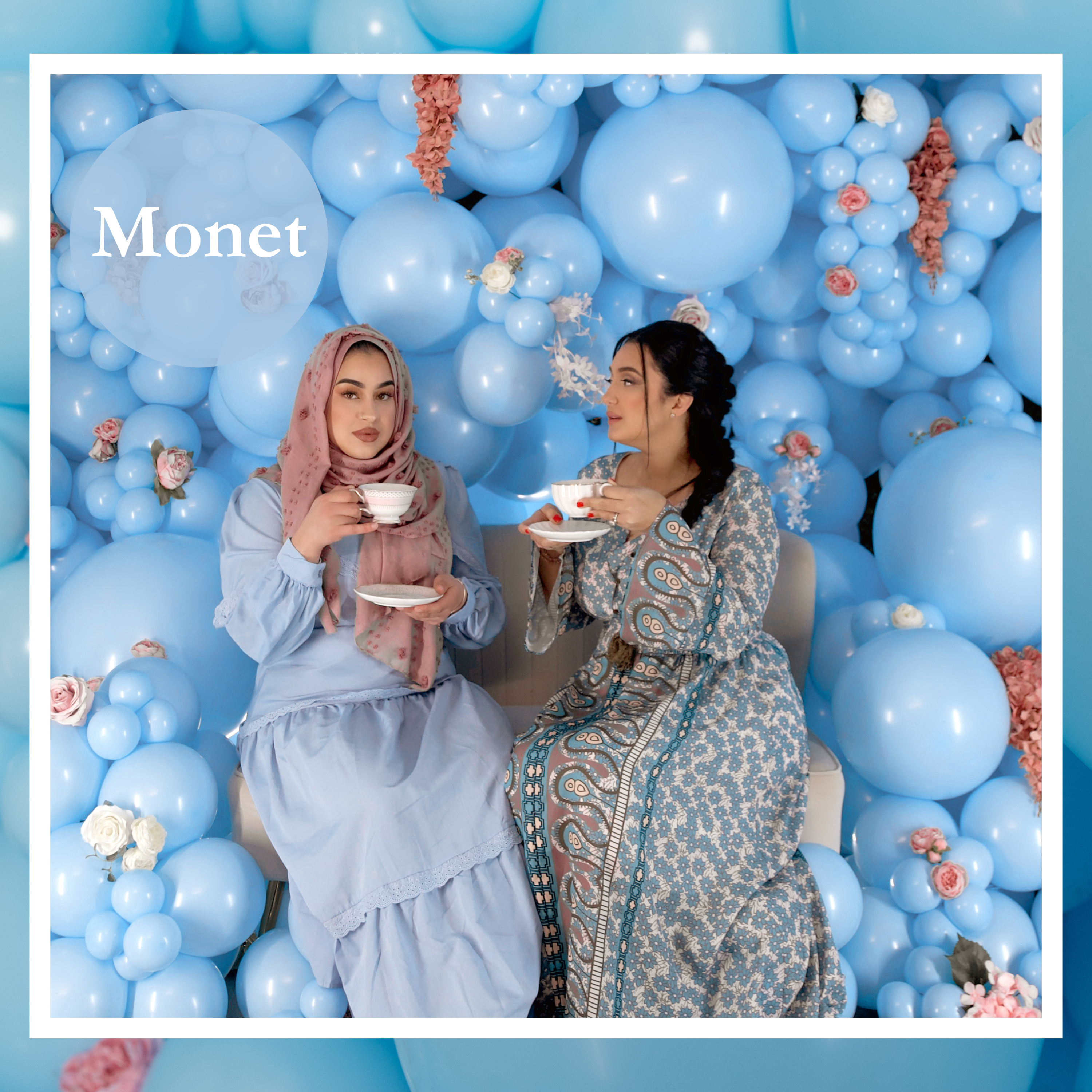 11" TUFTEX Monet - Baby Blue Latex Balloons | 100 Count