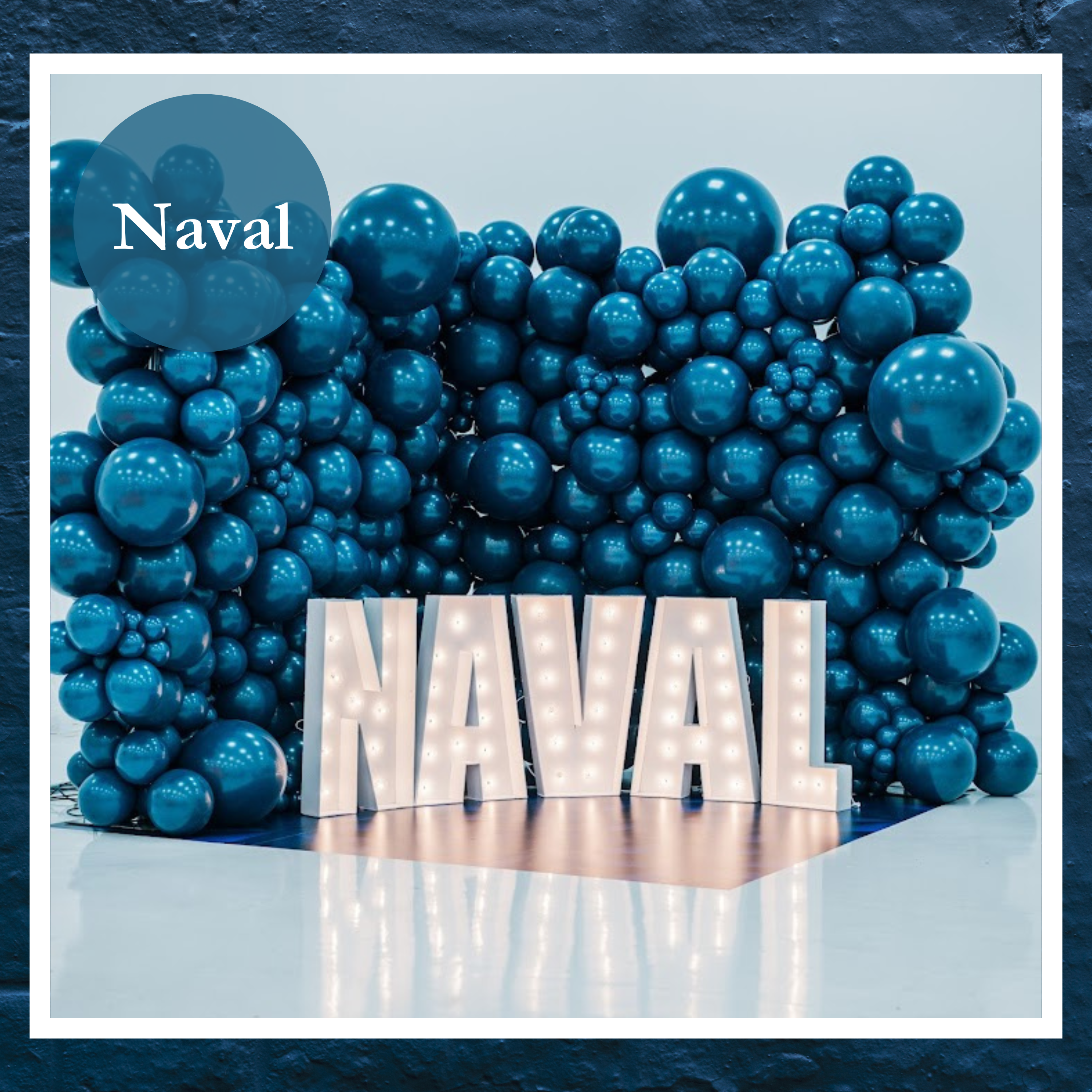 11" TUFTEX Naval - Navy Latex Balloons | 100 Count