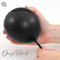 9" Qualatex Fashion Onyx Black Latex Balloons | 100 Count