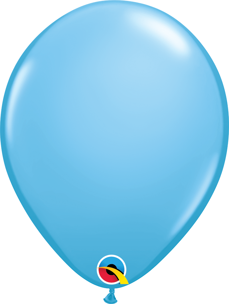 9" Qualatex Pale Blue Latex Balloons | 100 Count
