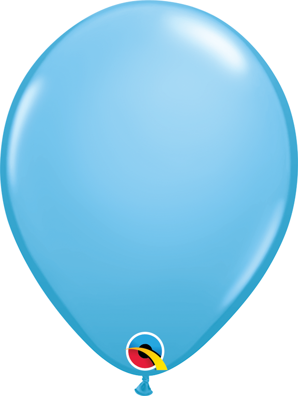 9" Qualatex Pale Blue Latex Balloons | 100 Count