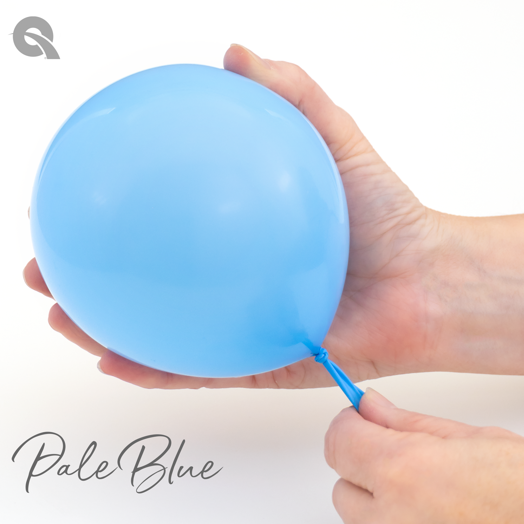 36" Qualatex Pale Blue Latex Balloons - 3 Foot Giant | 2 Count