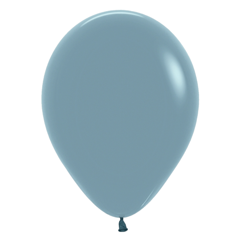 11" Sempertex Pastel Dusk Blue Latex Balloons | 100 Count