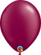 11" Qualatex Radient Pearl Burgundy Latex Balloons | 100 Count