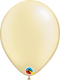 16" Qualatex Pastel Pearl Ivory Latex Balloons | 50 Count